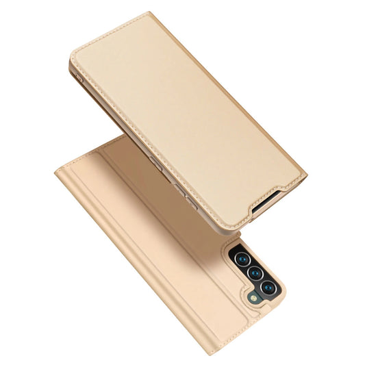 Dux Ducis Skin Pro Holster Cover Flip Cover for Samsung Galaxy S22 + (S22 Plus) gold_0