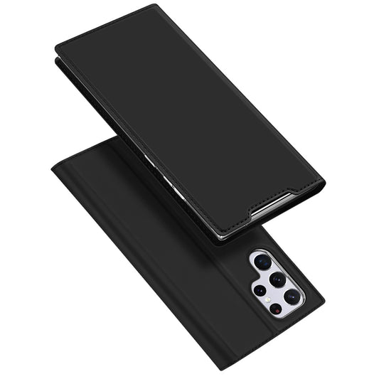 Dux Ducis Skin Pro kabura etui pokrowiec z klapką Samsung Galaxy S22 Ultra czarny_0