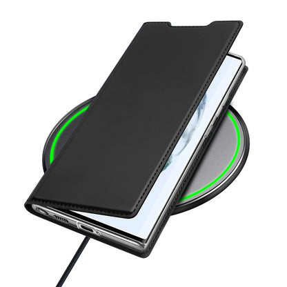 Dux Ducis Skin Pro kabura etui pokrowiec z klapką Samsung Galaxy S22 Ultra czarny_5