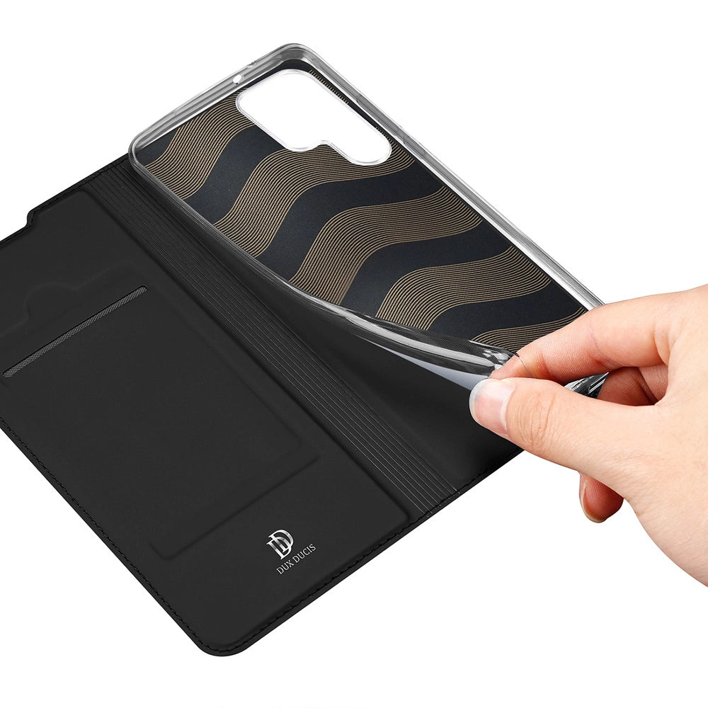 Dux Ducis Skin Pro kabura etui pokrowiec z klapką Samsung Galaxy S22 Ultra czarny_6