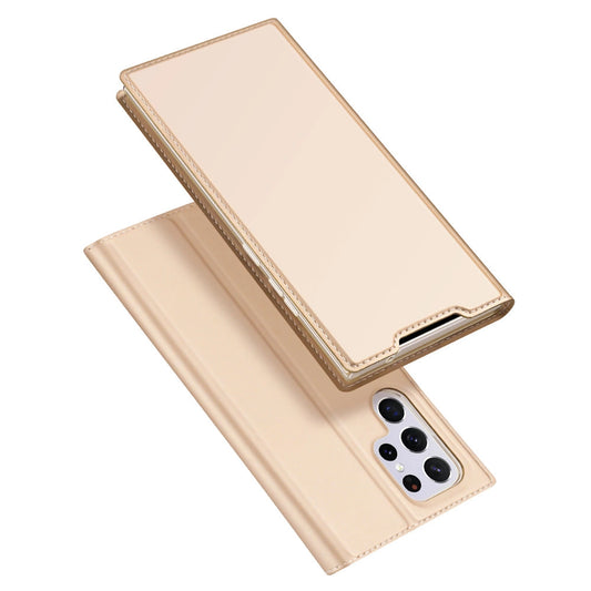 Dux Ducis Skin Pro Holster Cover for Samsung Galaxy S22 Ultra gold_0