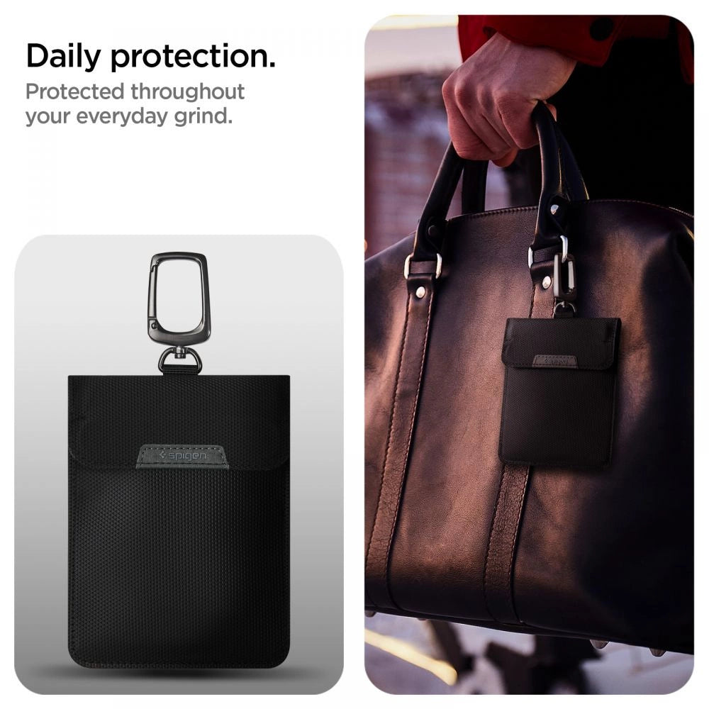 Anti-theft Spigen Pouch Keyless RFID Signal Blocker - black_3