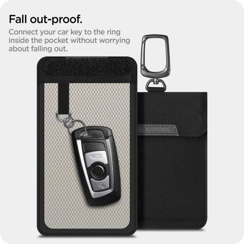 Anti-theft Spigen Pouch Keyless RFID Signal Blocker - black_7