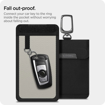 Anti-theft Spigen Pouch Keyless RFID Signal Blocker - black_7