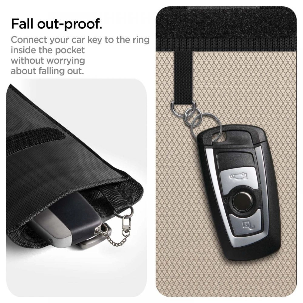 Anti-theft Spigen Pouch Keyless RFID Signal Blocker - black_8