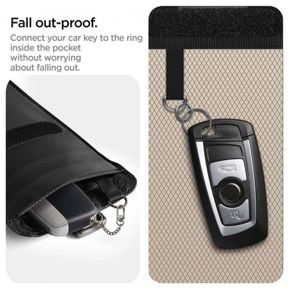 Anti-theft Spigen Pouch Keyless RFID Signal Blocker - black_8