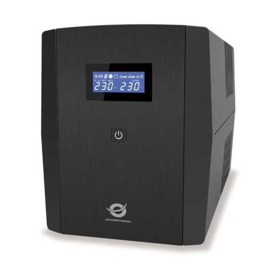 Conceptronic ZEUS04EM 2200VA 1320W USV, IEC + schuko_0