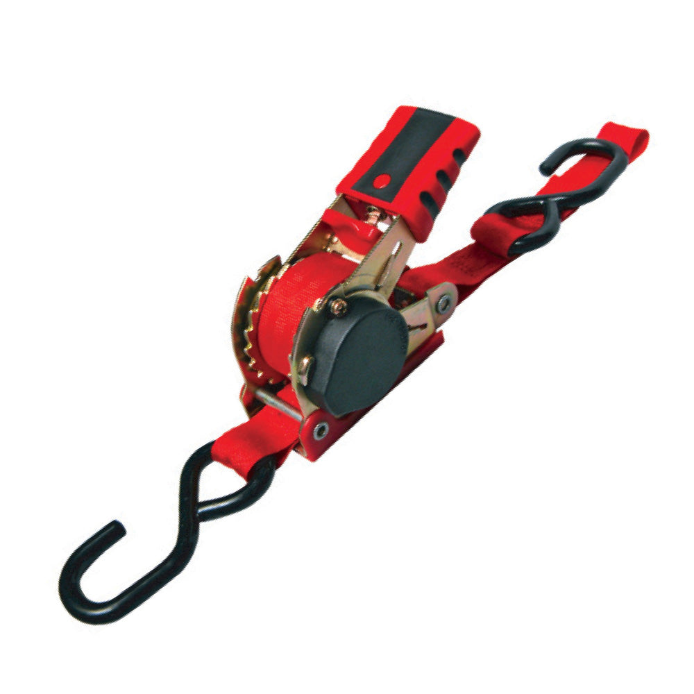 Ratchet retratil 25mm 2,4m com gancho fechado 013,289,025,501 ponsa_0