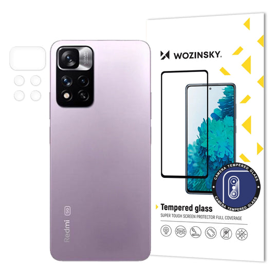 Wozinsky Camera Glass 9H Full Camera Tempered Glass for Xiaomi Redmi Note 11 Pro+ Camera_0