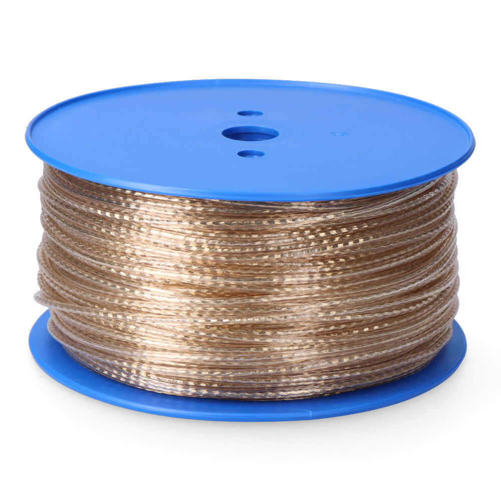 Cabo em aÃ§o revestido em pvc dourado, calibre 4 mm x 175 m_0