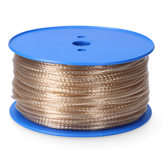 Cabo em aÃ§o revestido em pvc dourado, calibre 4 mm x 175 m_0