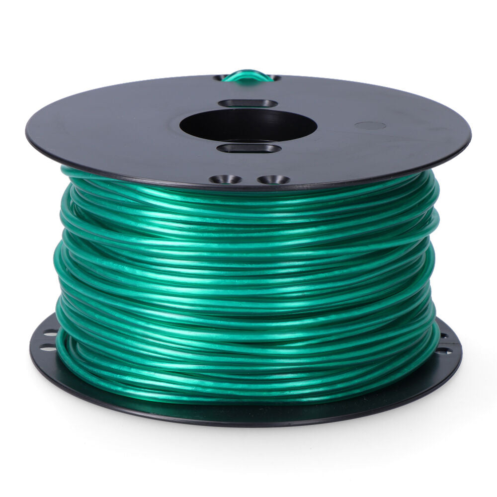 Corda multifilamentaÃ§Ã£o revestido em pvc verde, calibre 5 mm x 100 m_0