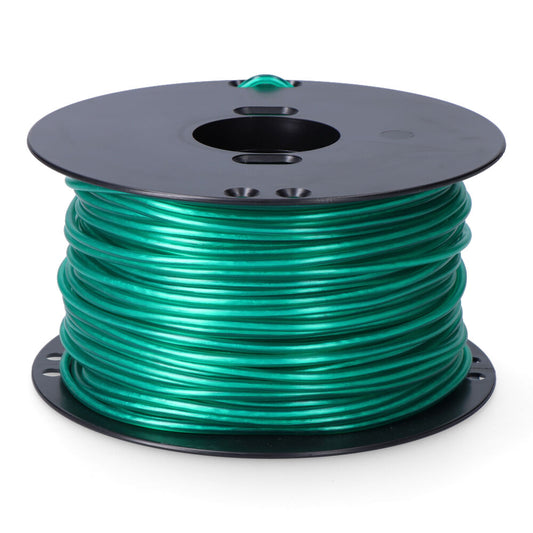 Corda multifilamentaÃ§Ã£o revestido em pvc verde, calibre 5 mm x 100 m_0