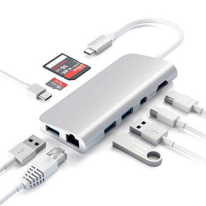 Adaptador Multimédia Satechi / Prata / ST-TCMM8PAS_1