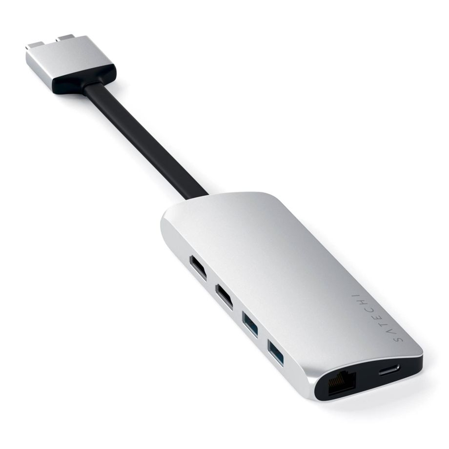 Adaptador Multimedia Satechi / Prateado / ST-TCDMMASM_1