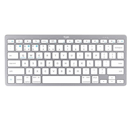 BASICS TASTIERA WIRELESS BLUETOOTH - COLLEGAMENTO FINO A 3 DISPOSITIVI - LAYOUT ITALIANO -_0