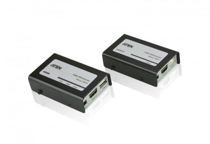 Aten VE803 extensor audio/video Transmisor y receptor de seÃ±ales AV Negro, Gris_0
