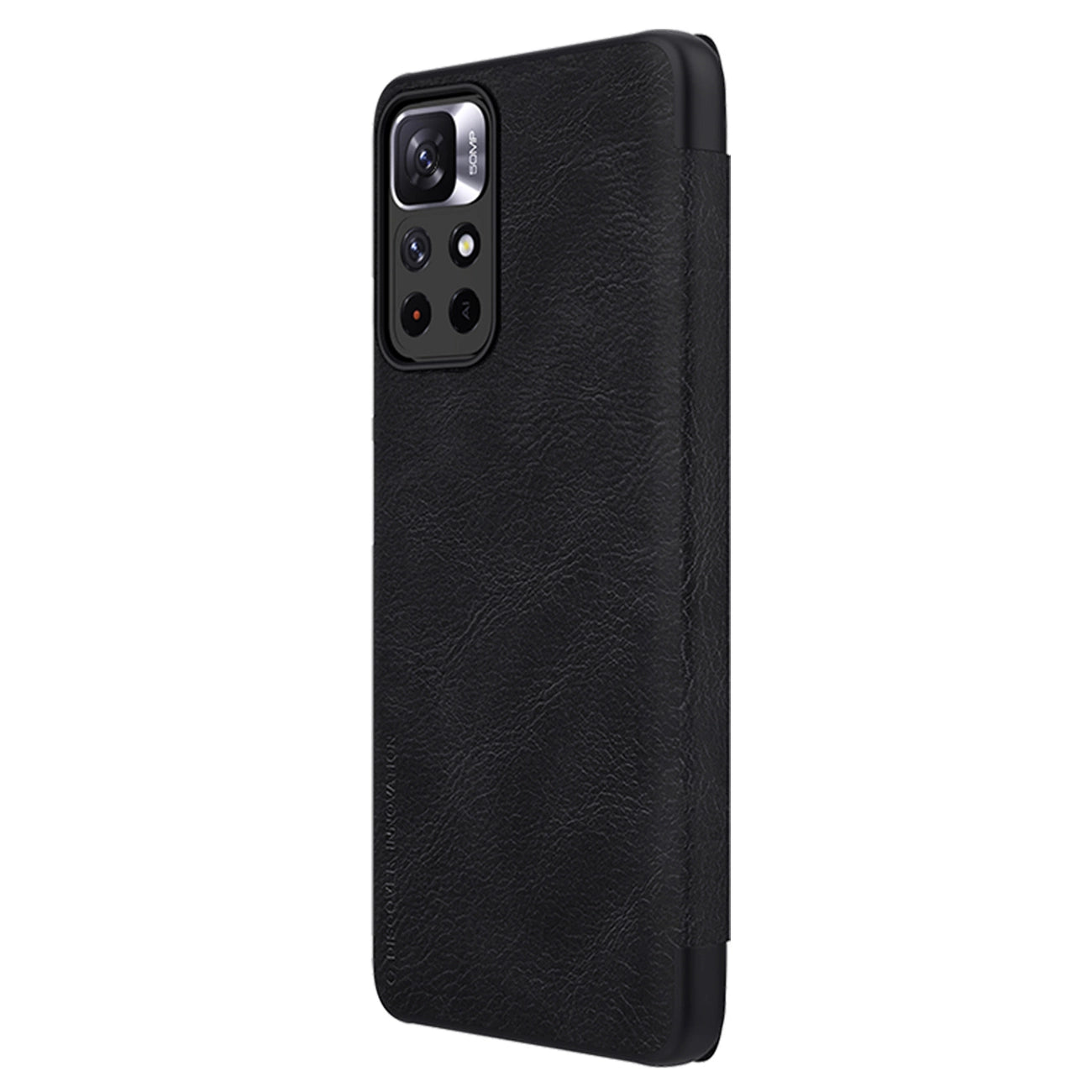 Nillkin Qin Case Flip Case for Xiaomi Redmi Note 11T 5G / 11S 5G / 11 5G (China) / Poco M4 Pro 5G - Black_3