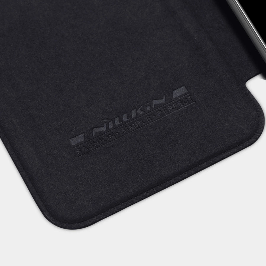 Nillkin Qin Case Flip Case for Xiaomi Redmi Note 11T 5G / 11S 5G / 11 5G (China) / Poco M4 Pro 5G - Black_8