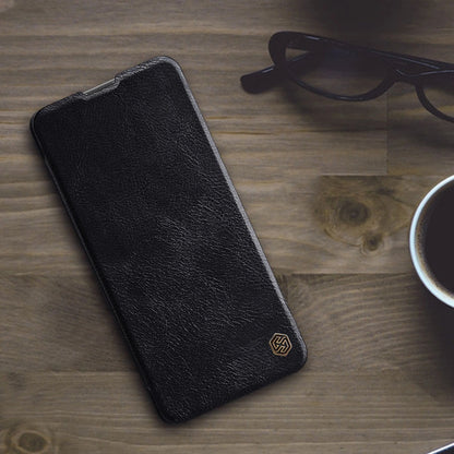 Nillkin Qin Case Case for Xiaomi Redmi Note 11 Pro+ (China) / Redmi Note 11 Pro (China) / Mi11i HyperCharge Camera Protector Holster Cover Flip Case Black_18