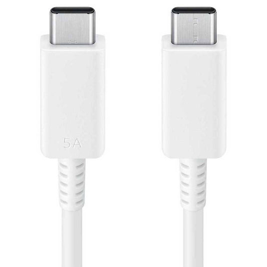 Cabo USB-C Samsung Oficial EP-DX510 5A 100W / 1.8m / Branco