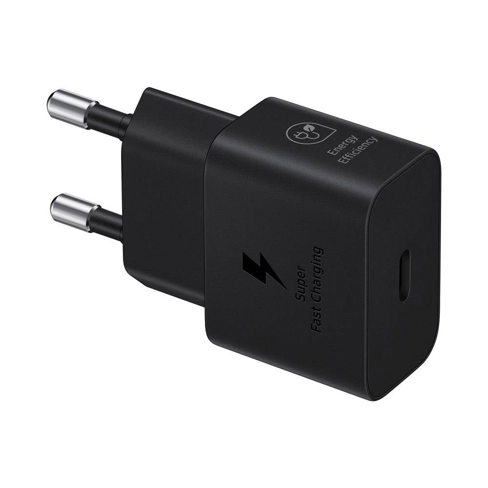 Carregador Samsung EP T2510 25W USB C GaN Super Fast Charging Preto