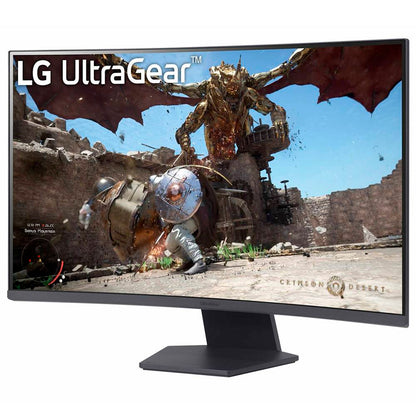 Monitor Curvo LG UltraGear 32GS60QC-B VA 31.5" QHD 16:9 180Hz FreeSync