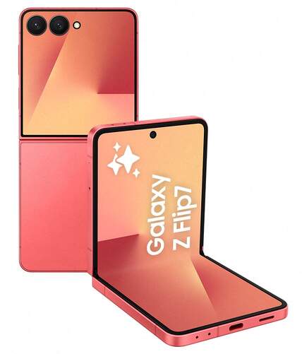 SAMSUNG Z FLIP 7 SM-F766B 12+512GB DS 5G CORAL RED OEM_0