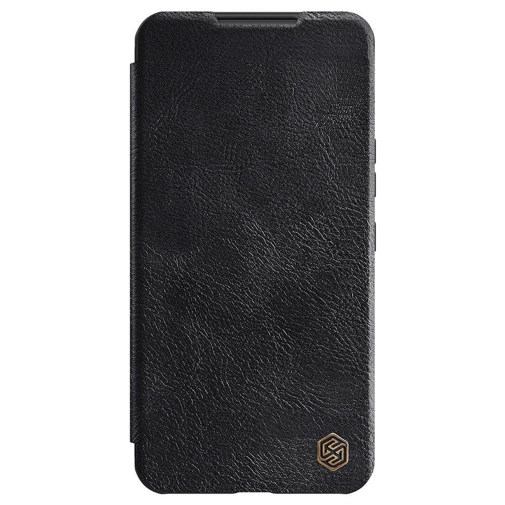 Nillkin Qin Leather Pro Case Case for Samsung Galaxy S22+ (S22 Plus) Camera Protector Holster Cover Flip Case Black_2