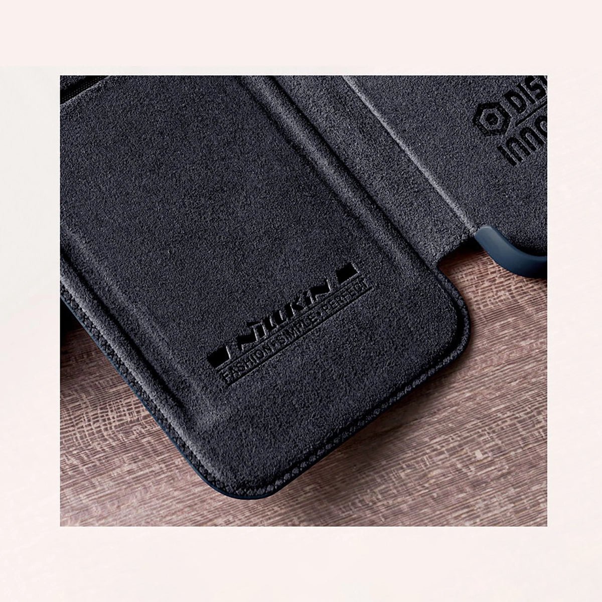 Nillkin Qin Leather Pro Case Case for Samsung Galaxy S22+ (S22 Plus) Camera Protector Holster Cover Flip Case Brown_13