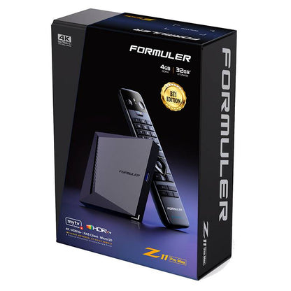 Box IPTV Android OTT Formuler Z11 Pro Max BT1 Edition 4GB/32GB 4K 2160p MYTVOnline3