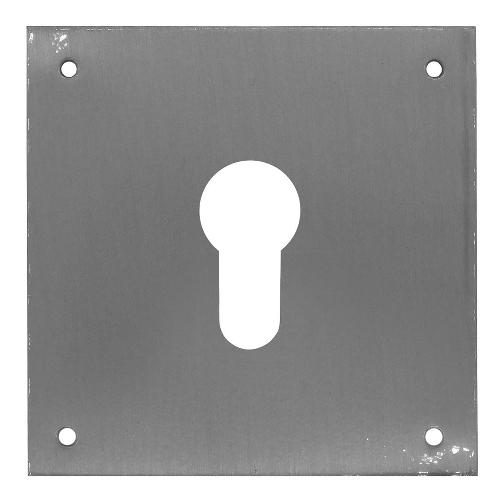 Espelho de chave, pera, modelo plp13, em aÃ§o inoxidÃ¡vel com acabamento inox, 80 x 80 mm_0