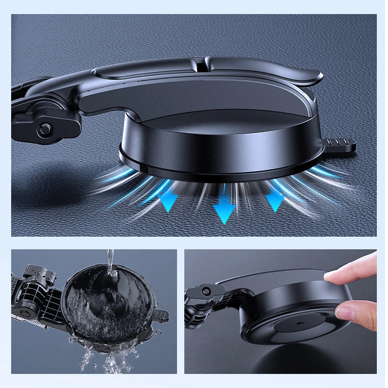 Joyroom mechanical car cockpit holder black (JR-ZS283)_6