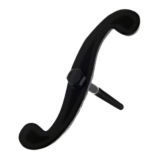 Suporte em forma de s, modelo rt06, fabricado em aÃ§o com acabamento preto, 130 x 100 x 30 mm, blister_0