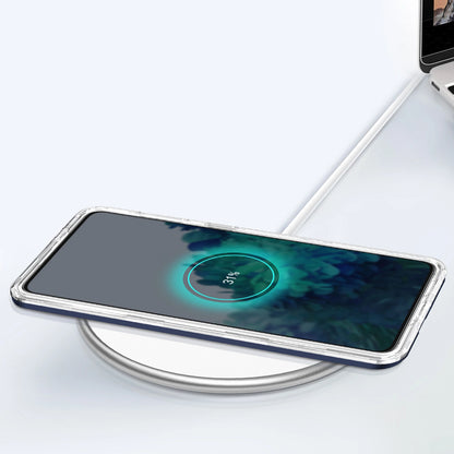 Clear 3in1 Case for Samsung Galaxy S22 + (S22 Plus) Frame Gel Cover Blue_6