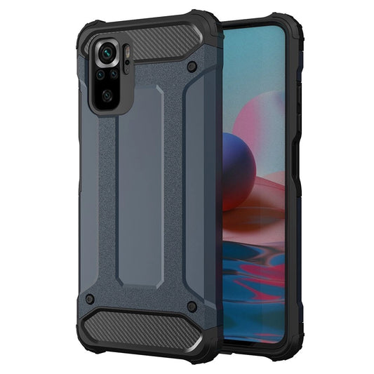 Hybrid Armor Case Tough Rugged Cover for Xiaomi Redmi Note 11T 5G / Redmi Note 11S 5G / Poco M4 Pro 5G blue_0