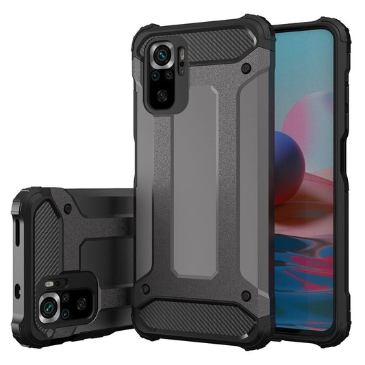 Hybrid Armor Case Tough Rugged Cover for Xiaomi Poco M4 Pro 5G black_0