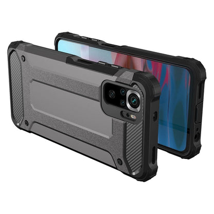 Hybrid Armor Case Tough Rugged Cover for Xiaomi Poco M4 Pro 5G black_1