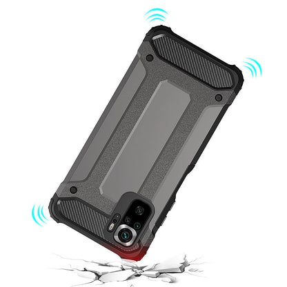 Hybrid Armor Case Tough Rugged Cover for Xiaomi Poco M4 Pro 5G black_5