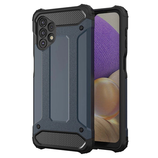 Hybrid Armor Case Tough Rugged Cover for Samsung Galaxy A73 blue_0