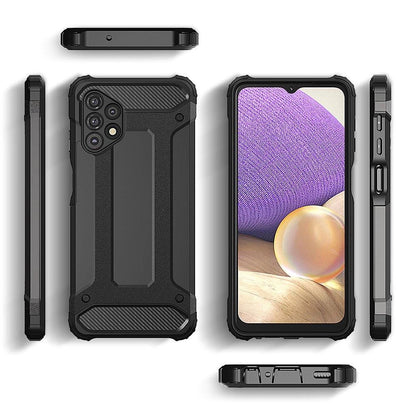 Hybrid Armor Case Tough Rugged Cover for Samsung Galaxy A73 black_3