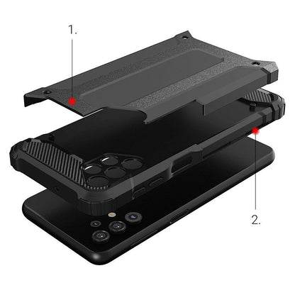 Hybrid Armor Case Tough Rugged Cover for Samsung Galaxy A73 black_6