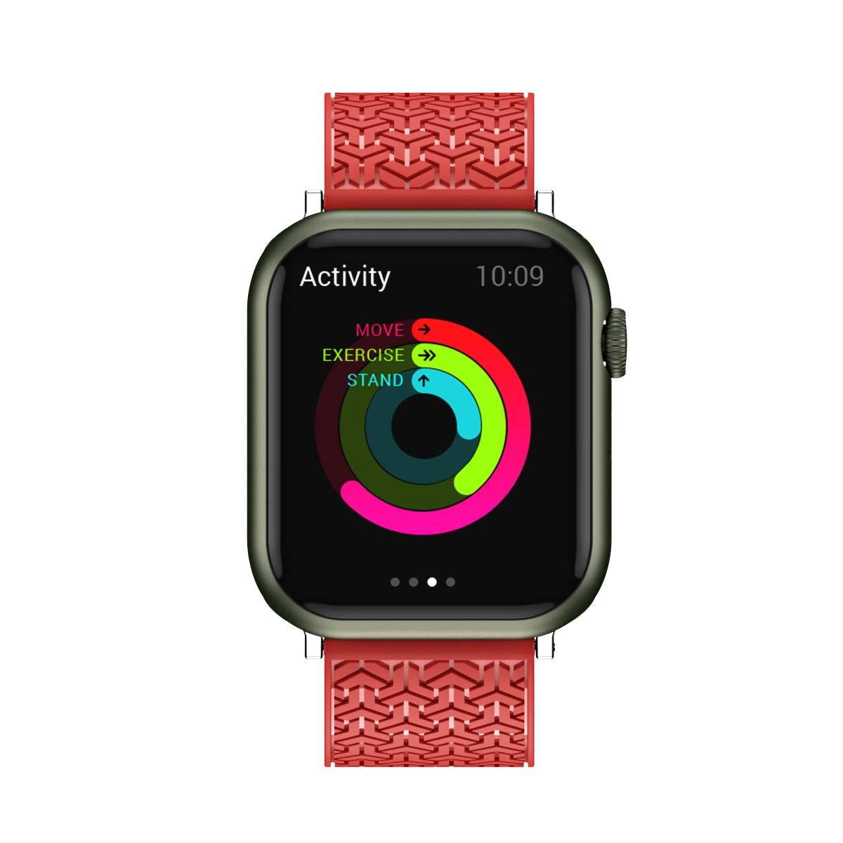 Watch Strap Y strap for Apple Watch 7 / SE (45/44 / 42mm) band watchband red_2