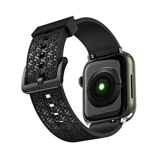 Watch Strap Y strap for Apple Watch 7 / SE (45/44 / 42mm) band watchband black_0