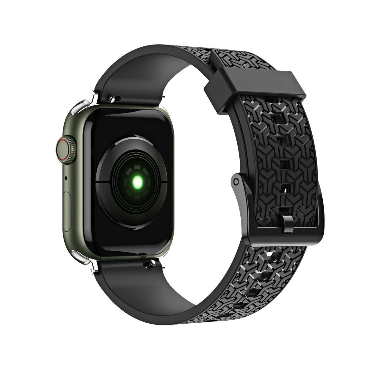 Watch Strap Y strap for Apple Watch 7 / SE (45/44 / 42mm) band watchband black_1