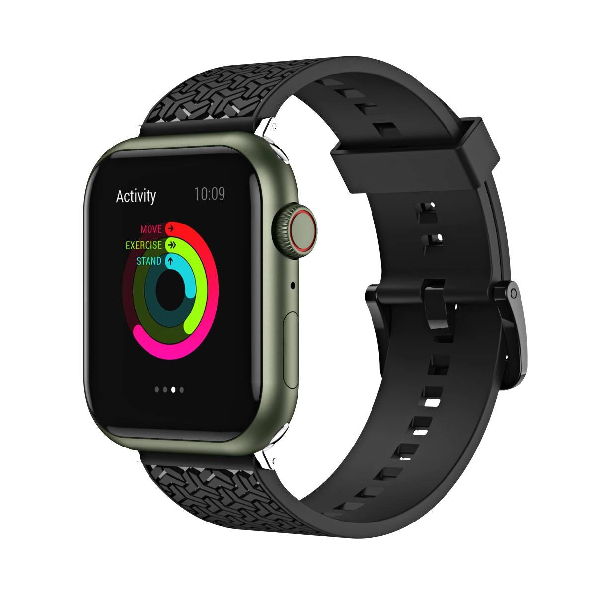 Watch Strap Y strap for Apple Watch 7 / SE (45/44 / 42mm) band watchband black_3