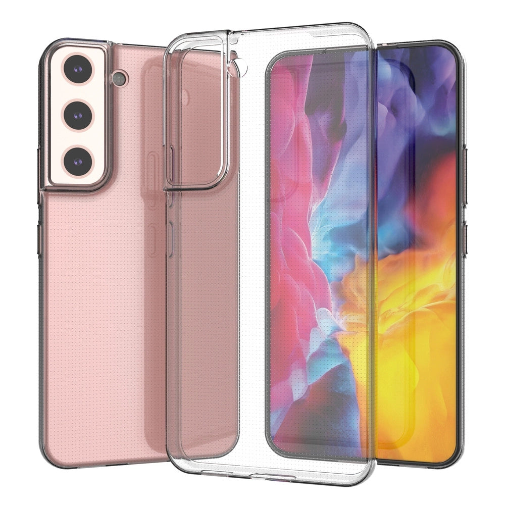 Ultra Clear 0.5mm Samsung Galaxy S22+ (S22 Plus) gel case cover transparent_3
