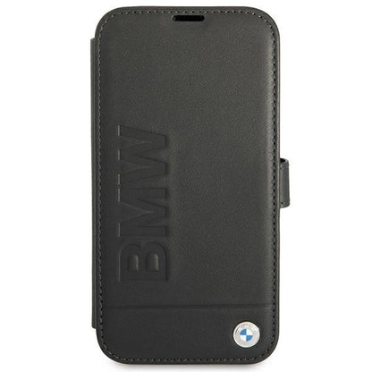 Etui BMW BMFLBKP13SSLLBK iPhone 13 mini 5,4" czarny/black book Signature_1