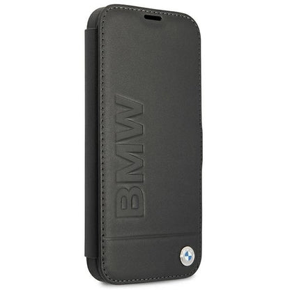 Etui BMW BMFLBKP13SSLLBK iPhone 13 mini 5,4" czarny/black book Signature_2