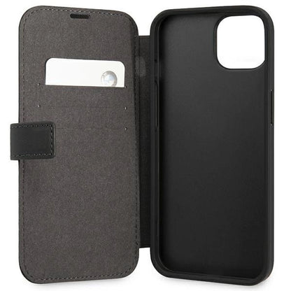 Etui BMW BMFLBKP13SSLLBK iPhone 13 mini 5,4" czarny/black book Signature_4